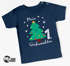 Baby Shirt kurzarm erstes Weihnachten Design Tannenbaum Weihnachtsoutfit Newborn Einjährige Babyshirt Jungen MoonWorks®preview
