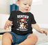 Baby Shirt kurzarm Weihnachten Hundemotiv Rentier Spruch Lustig Mädchen Jungen Bio Baumwolle MoonWorks®preview