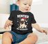 Baby Shirt kurzarm Weihnachten Mops Hund Rentier Spruch Lustig Mädchen Jungen Bio Baumwolle MoonWorks®preview