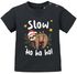 Baby Shirt kurzarm Weihnachten Slow Ho ho ho Faultier Babyshirt Jungen MädchenMoonworks®preview
