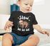 Baby Shirt kurzarm Weihnachten Slow Ho ho ho Faultier Babyshirt Jungen MädchenMoonworks®preview