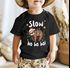 Baby Shirt kurzarm Weihnachten Slow Ho ho ho Faultier Babyshirt Jungen MädchenMoonworks®preview