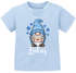 Baby Shirt kurzarm Wichtel Design Weihnachten personalisiert mit Name Weihnachtsoutfit Jungen Mädchen SpecialMe®preview