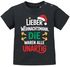 Baby Shirt kurzarm XMAS Spruch Lustig Lieber Weihnachtsmann die waren alle unartig Weihnachtsshirt Babyshirt Jungen Mädchen MoonWorks®preview