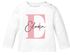 Baby-Shirt Langarm personalisiert Name Buchstabe Initiale Pastellfarben Namen Wunschname Junge/Mädchen Baumwolle SpecialMe®preview