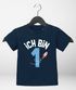 Baby T-Shirt 1. Geburtstag Geburtstagsshirt Ich bin 1 Zahl Alter kurzarm Bio-Baumwolle MoonWorks® preview