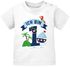 Baby T-Shirt 1. Geburtstag Ich bin 1 Pirat Jungen Geburtstagsshirt kurzarm Bio-Baumwolle MoonWorks®preview