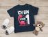 Baby T-Shirt 1. Geburtstag Ich bin schon 1 Jahr Dinosaurier Dino Geburtstagsshirt kurzarm Bio-Baumwolle Mädchen MoonWorks®preview