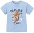 Baby T-Shirt 1. Geburtstag mit Spruch Ich bin jetzt Eins | Zwei | Drei Eichhörnchen Tiere Geburtstagsshirt kurzarm Bio-Baumwolle MoonWorks®preview