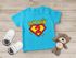 Baby T-Shirt 1. und 2. Geburtstag Superheld Geschenk lustig Geburtstagsshirt kurzarm Bio-Baumwolle MoonWorks®preview