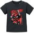 Baby T-Shirt erster Geburtstag Spruch Ich bin 1 | ich bin 2 Comic-Figur Actionfilm lustig Geburtstagsshirt Bio-Baumwolle MoonWorks®preview