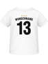 Baby T-Shirt Fußball Fanshirt WM 2026 Deutschlandshirt Trikot-Stil personalisiert Name Nummer Baumwolle Moonworks®preview
