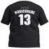 Baby T-Shirt Fussball Trikot mit Name und Wunschzahl Deutschland EM 2026 personalisierbares Fanshirt Junge/Mädchen Moonworks®preview