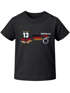 Baby T-Shirt Fussball Trikot mit Name und Wunschzahl Deutschland EM 2026 personalisierbares Fanshirt Junge/Mädchen Moonworks®preview