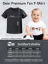 Baby T-Shirt Fussball Trikot mit Name und Wunschzahl Deutschland WM 2026 personalisierbares Fanshirt Junge/Mädchen Moonworks®preview
