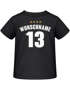 Baby T-Shirt Fussball Trikot mit Name und Wunschzahl Deutschland WM Fußball-Sommer 2026 personalisierbares Fanshirt Junge/Mädchen Moonworks®preview