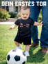 Baby T-Shirt Fussball Trikot mit Name und Wunschzahl Deutschland WM Fußball-Sommer 2026 personalisierbares Fanshirt Junge/Mädchen Moonworks®preview