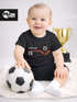 Baby T-Shirt Fußball WM 2026 Fanshirt Deutschlandshirt Trikot-Stil personalisiert Name Nummer Baumwolle Moonworks®preview