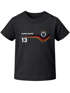 Baby T-Shirt Fußball WM 2026 Fanshirt Deutschlandshirt Trikot-Stil personalisiert Name Nummer Baumwolle Moonworks®preview