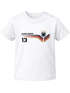 Baby T-Shirt Fußball WM 2026 Fanshirt Deutschlandshirt Trikot-Stil personalisiert Name Nummer Baumwolle Moonworks®preview
