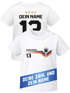 Baby T-Shirt Fußball WM Fußball-Sommer 2026 Fanshirt Deutschlandshirt Trikot-Stil personalisiert Name Nummer Baumwolle Moonworks®preview