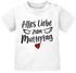 Baby T-Shirt kurzarm Alles Liebe zum Muttertag Flügel Herz Geschenk für Mama liebevoller Spruch SpecialMe® preview