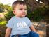 Baby T-Shirt kurzarm Babyshirt Ganz der Papa, nur pflegeleichter Spruch lustig Jungen Shirt Moonworks®preview