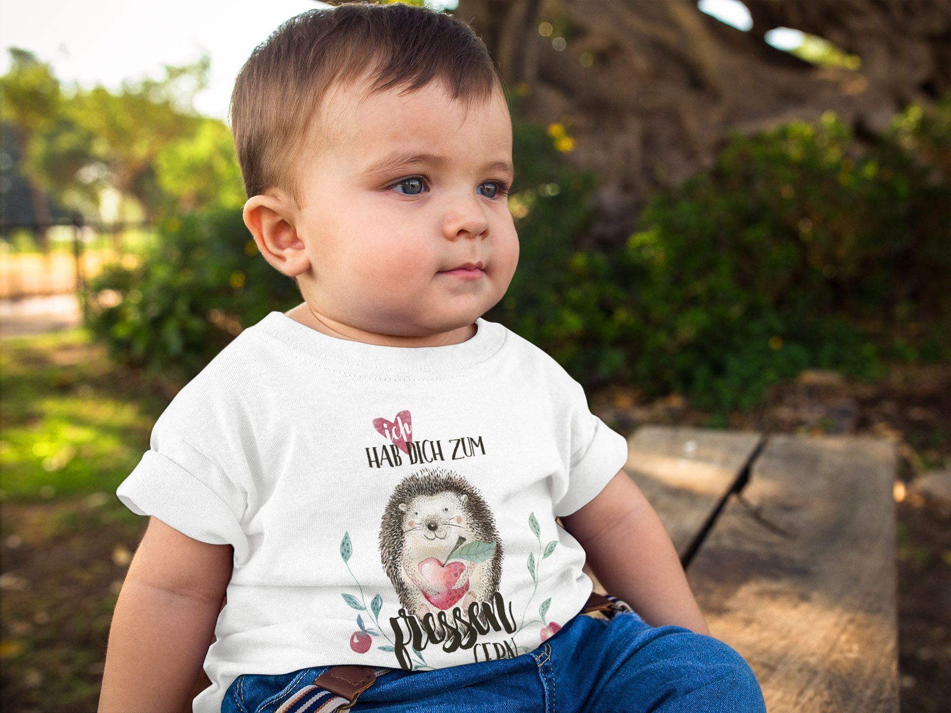 MoonWorks/® Baby T-Shirt Kurzarm Babyshirt Das Wars ab jetzt hab ich die Macht Episode 1 Jungen M/ädchen Shirt