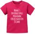 Baby T-Shirt kurzarm Babyshirt Mama`s Unterhaltungsprogramm für die nächsten 20 Jahre Jungen Mädchen Shirt Moonworks®preview