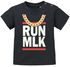 Baby T-Shirt kurzarm Babyshirt mit Aufdruck Spruch Logo RUN MLK Babyshirt Jungen Mädchen Shirt Moonworks®preview