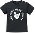 Baby T-Shirt kurzarm Babyshirt My First Metal Shirt Hardrock Heavy Metal Jungen Mädchen Shirt Moonworks®preview