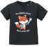 Baby T-Shirt kurzarm Gaming mit Spruch lustig Fuchs Ich altere nicht ich level up Babyshirt Jungen Mädchen Moonworks®preview