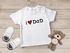 Baby T-Shirt kurzarm I love Mom Geschenk Mama Muttertag Geburtstag Jungen Mädchen Oberteil Bio-Baumwolle SpecialMe®preview