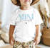 Baby T-Shirt kurzarm im Mini Me Style personalisiert mit Wunschname Familienname Geschenkidee Geburt Taufe Bio Baumwolle SpecialMe®preview