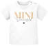Baby T-Shirt kurzarm im Mini Me Style personalisiert mit Wunschname Familienname Geschenkidee Geburt Taufe Bio Baumwolle SpecialMe®preview
