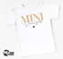 Baby T-Shirt kurzarm im Mini Me Style personalisiert mit Wunschname Familienname Geschenkidee Geburt Taufe Bio Baumwolle SpecialMe®preview