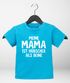 Baby T-Shirt kurzarm Meine Mama ist hübscher als deine Jungen Mädchen Oberteil Bio-Baumwolle Moonworks®preview