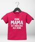 Baby T-Shirt kurzarm Meine Mama ist hübscher als deine Jungen Mädchen Oberteil Bio-Baumwolle Moonworks®preview