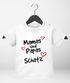 Baby T-Shirt kurzarm mit Spruch Mamas/Papas Schatz mit Herzen Jungen Mädchen Shirt Moonworks®preview