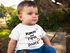 Baby T-Shirt kurzarm mit Spruch Mamas/Papas Schatz mit Herzen Jungen Mädchen Shirt Moonworks®preview