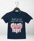 Baby T-Shirt kurzarm mit Spruch Papa und ich sind uns einig Mama ist die Beste Herz Babyshirt Mädchen/Jungen Moonworks®preview