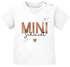 Baby T-Shirt kurzarm personalisiert - Schriftzug Mini mit Name Familienname - Geschenkidee Geburt Taufe Bio Baumwolle SpecialMe®preview