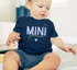 Baby T-Shirt kurzarm personalisiert - Schriftzug Mini mit Name Familienname - Geschenkidee Geburt Taufe Bio Baumwolle SpecialMe®preview