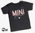 Baby T-Shirt kurzarm personalisiert - Schriftzug Mini mit Name Familienname - Geschenkidee Geburt Taufe Bio Baumwolle SpecialMe®preview