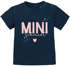 Baby T-Shirt kurzarm personalisiert - Schriftzug Mini mit Name Familienname - Geschenkidee Geburt Taufe Bio Baumwolle SpecialMe®preview