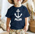 Baby T-Shirt kurzarm Spruch lustig Moin Anker Grafik Print Maritim Nordisch Jungen Mädchen Shirt Moonworks®preview