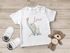 Baby T-Shirt mit Namen personalisiert Elefant Schmetterling Tiermotiv Tiere Junge Mädchen kurzarm Bio-Baumwolle SpecialMe®preview