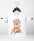 Baby T-Shirt mit Namen personalisiert Fuchs Boho-Stil Aufdruck Print Junge Mädchen kurzarm Bio-Baumwolle SpecialMe®preview