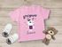 Baby T-Shirt mit Namen personalisiert Hase Aufschrift Little Bunny Mädchen kurzarm Bio-Baumwolle SpecialMe®preview