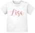 Baby T-Shirt mit Namen personalisiert Wunschname Junge Mädchen kurzarm Bio-Baumwolle SpecialMe®preview